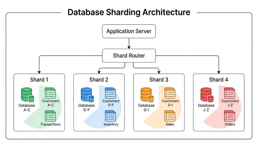 what is sharding in database
