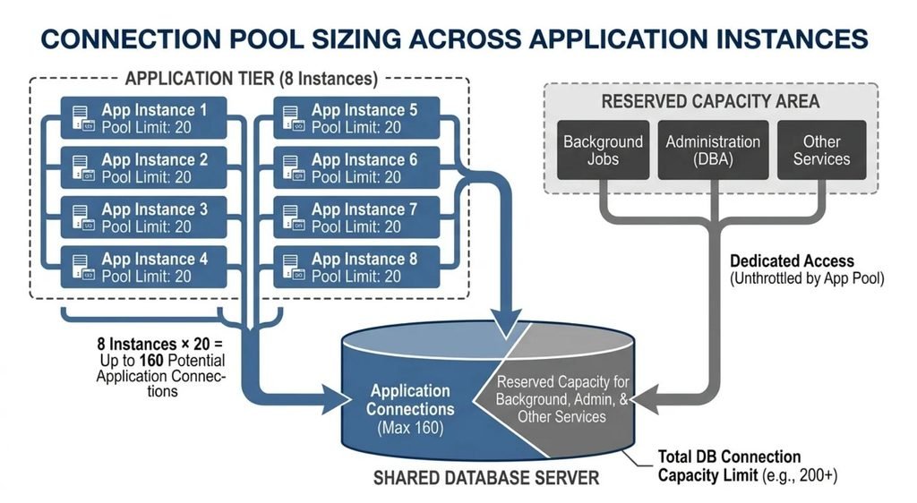 Best Practices for Database Connection Pooling: Pool Size, Timeouts, and Troubleshooting